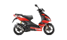 Aprilia SR50 R red thumb