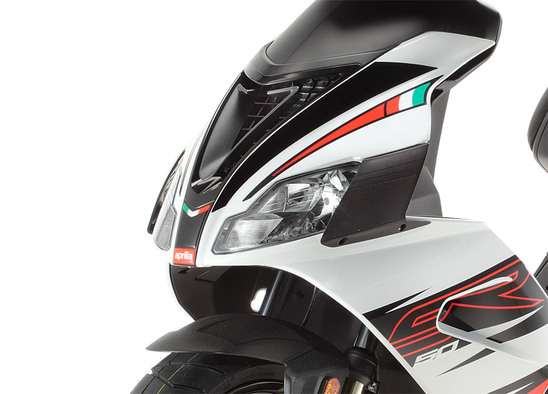 Aprilia SR 50 Factory inforgraphics