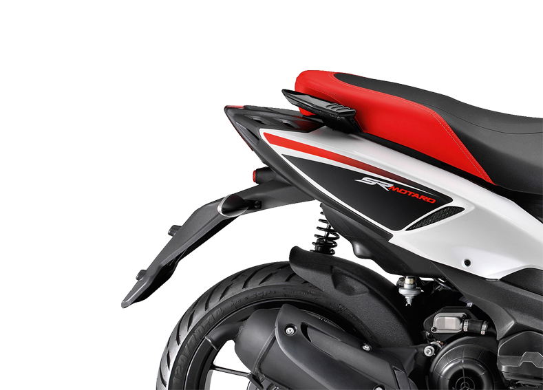 Aprilia SR Motard 50 infographics white